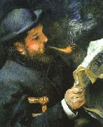 Portrait Claude Monet Pierre Auguste Renoir
